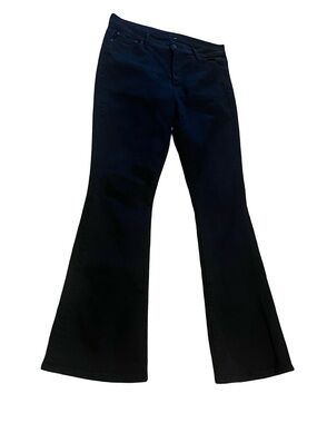 Mother The Weekender Black Jeans Pitch Sz 33 Boho Travel Hippie Country Western
